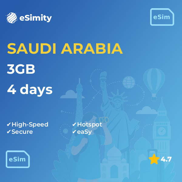 Saudi Arabia 3 GB